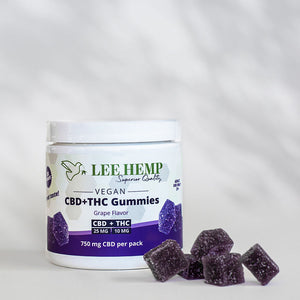 CBD + THC Gummies - 30 COUNT