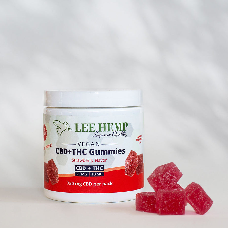 CBD + THC Gummies - 30 COUNT