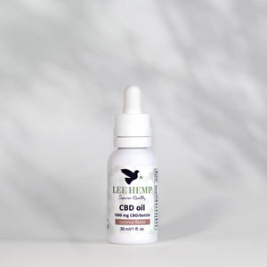 Full Spectrum CBD Oil - Coconut Flavor - 1000 mg - 1 oz