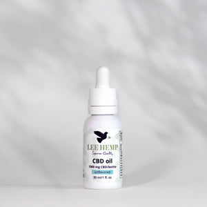 Full Spectrum CBD Oil - No Flavor Added - 1000 mg - 1 oz